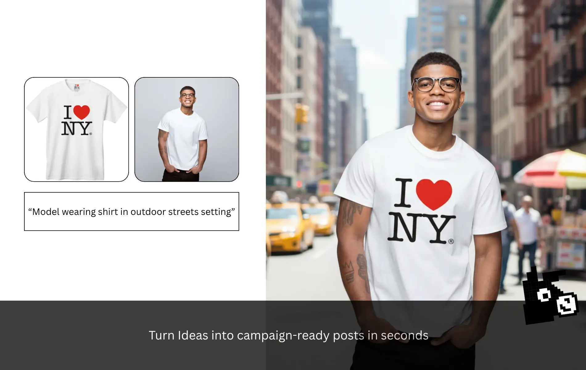 t-shirt mockup before after, apparel mockup automation, ai virtual try on