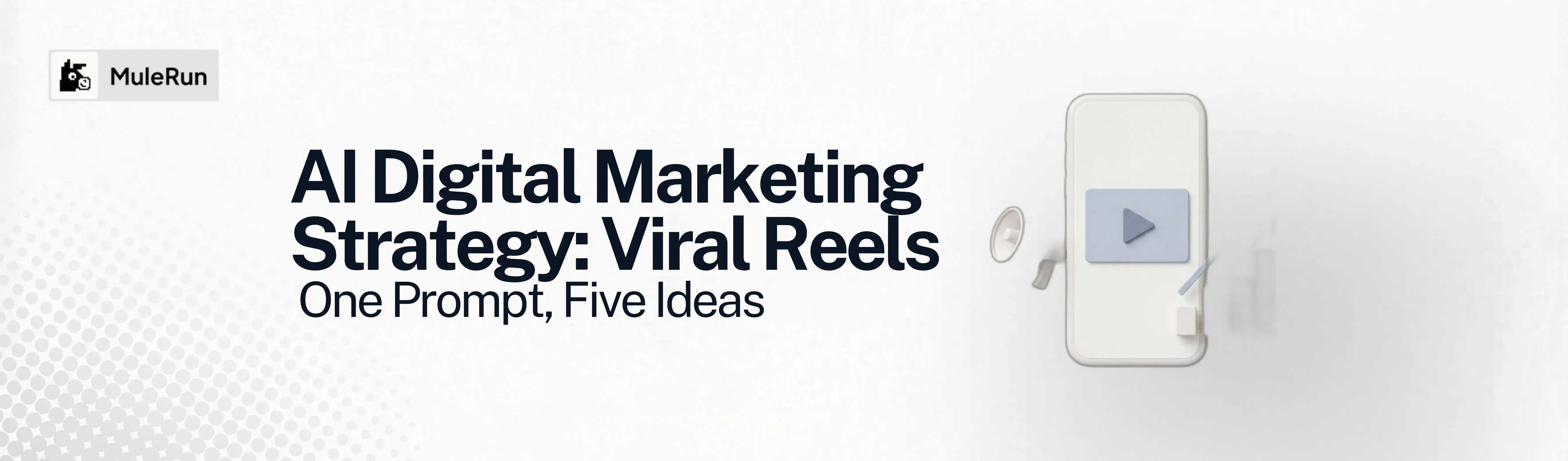 Featured image of post AI Digital Marketing Strategy: Viral Reels From One Prompt